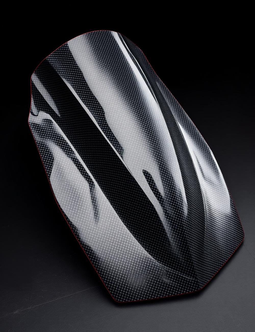 Carbon fiber superbike fairing panel